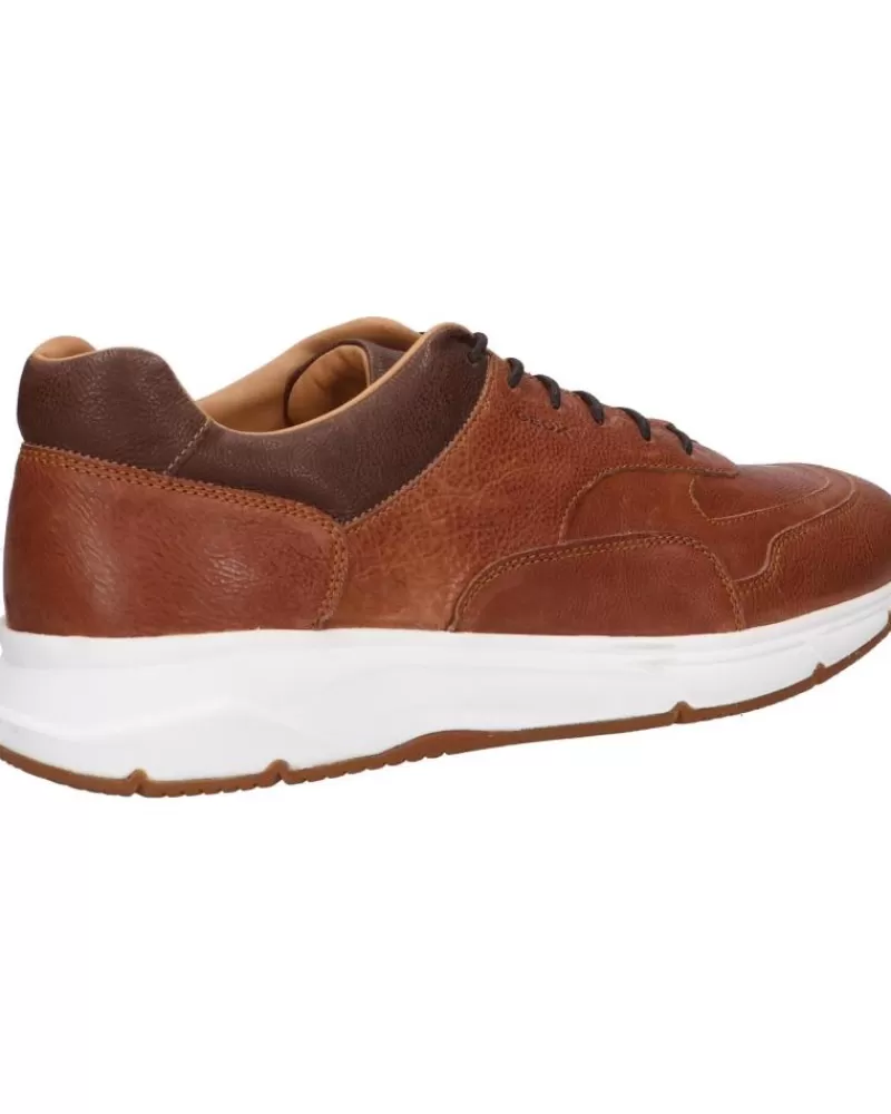 Man GEOX Man Shoes U16Czc 00046 U Radente C6520 Lt Brown-Chocolate