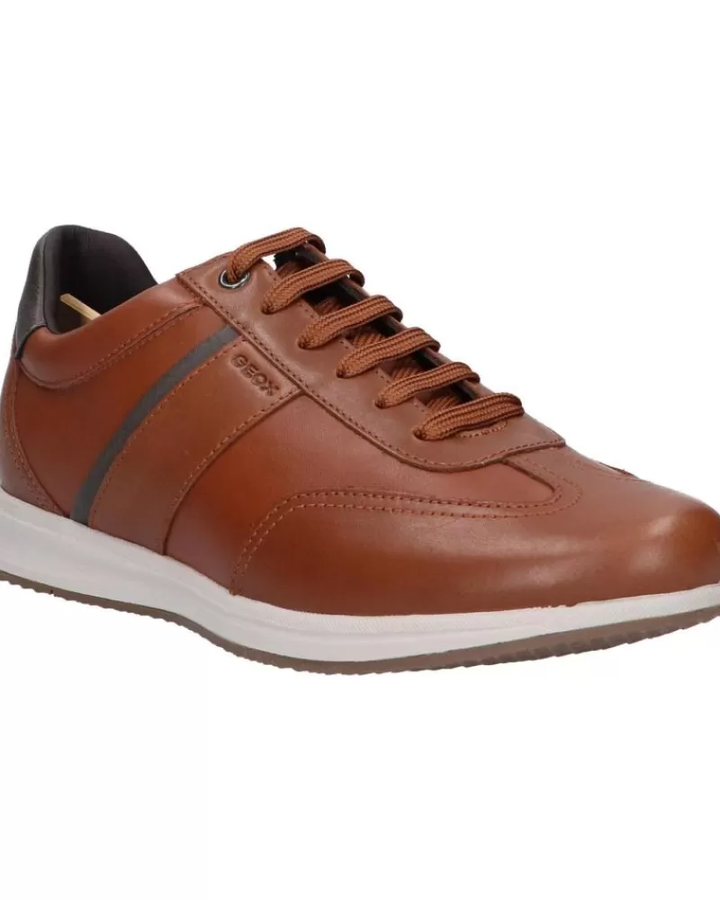 Man GEOX Man Shoes U16H5A 05443 U Avery C0169 Brown-Cognac