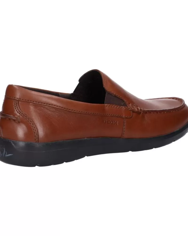 Man GEOX Man Shoes U743Qc 00043 U Leitan C6002 Lt Brown