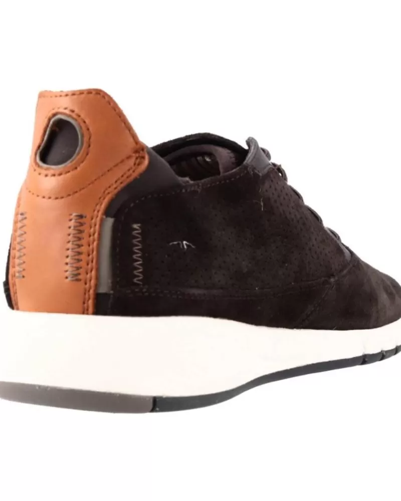 Man GEOX Man Shoes U927Fa 00023 U Aerantis C6024 Dk Coffee