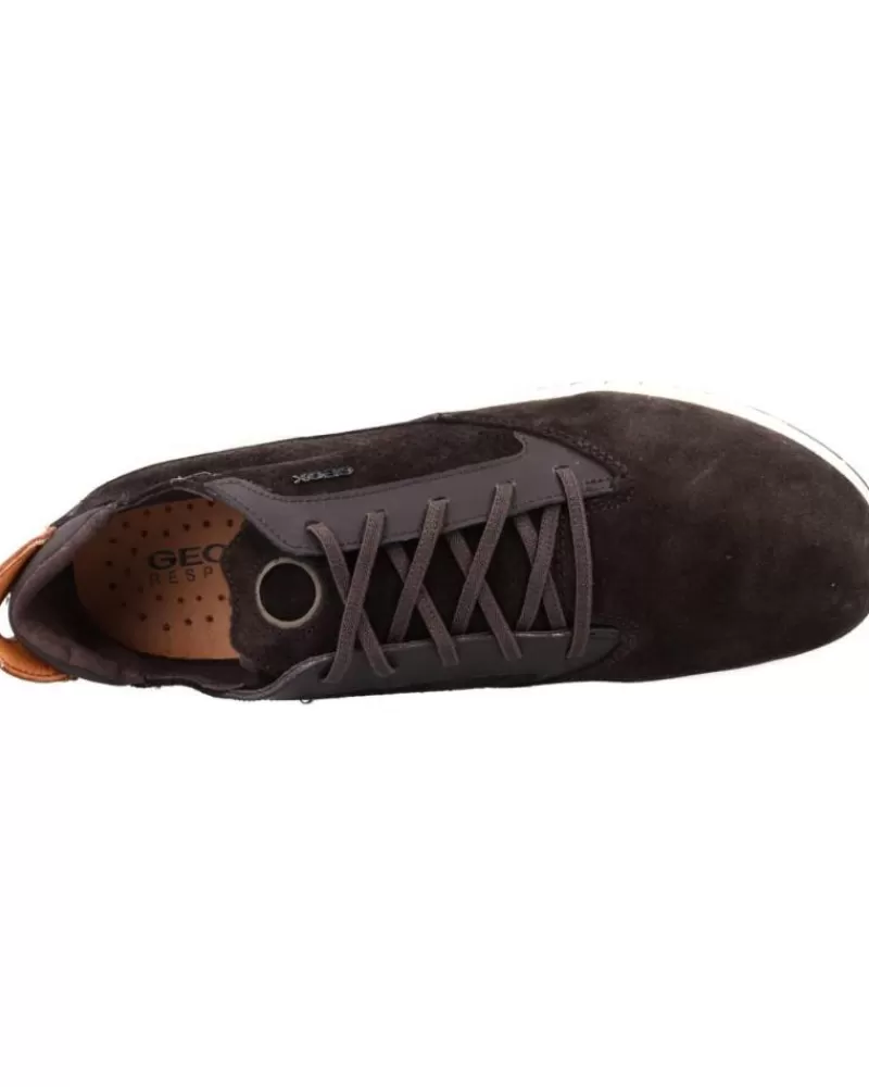 Man GEOX Man Shoes U927Fa 00023 U Aerantis C6024 Dk Coffee