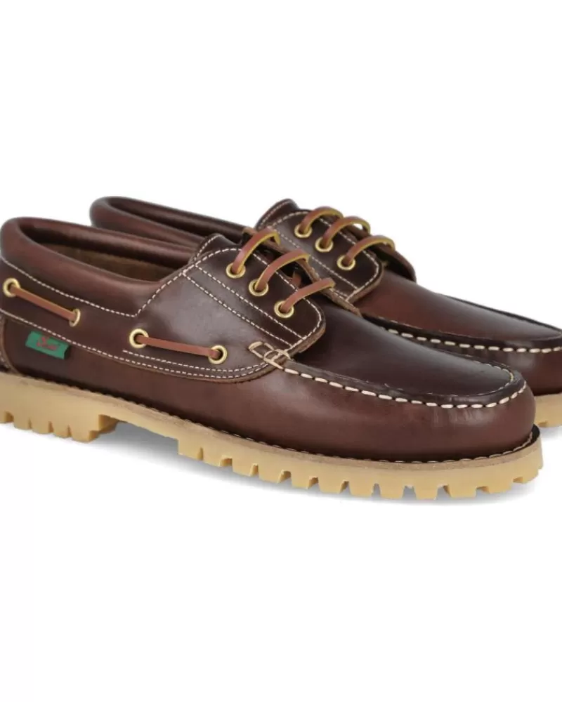 Man L&R SHOES Man Shoes L&R Shoes E252 2 Zapatos Nauticos Hombre Marron