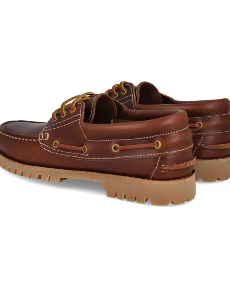Man L&R SHOES Man Shoes L&R Shoes Lr Shoes E5720-1 Zapatos Nauticos Homb Marron