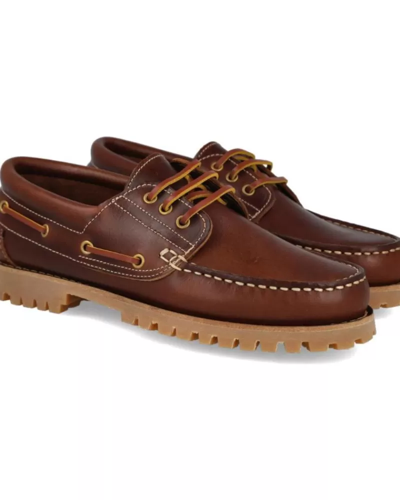 Man L&R SHOES Man Shoes L&R Shoes Lr Shoes E5720-1 Zapatos Nauticos Homb Marron