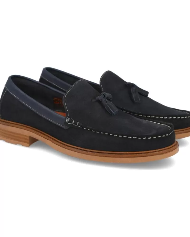 Man L&R SHOES Man Shoes L&R Shoes Route 83 3003 Mocasines Hombre Azul