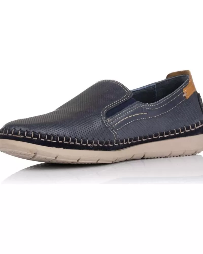Man LUISETTI Man Shoes Zapatos De Sport 29505 Marino Azul