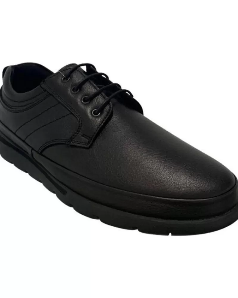 Man MANLISA Man Shoes Zapatos Antonello Cordones Negro