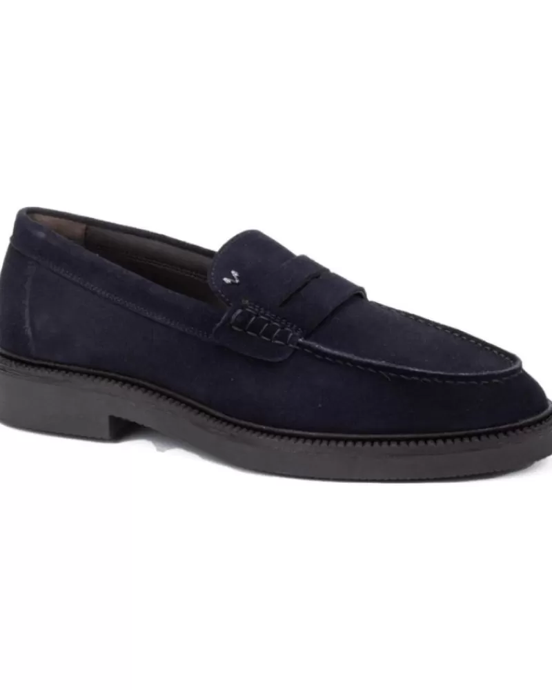 Man MARTINELLI Man Shoes Mocasin Royston De Azul