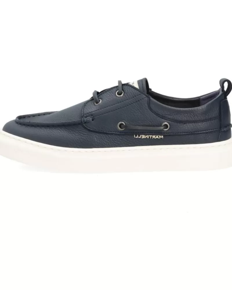 Man MARTINELLI Man Shoes Nautico Navy