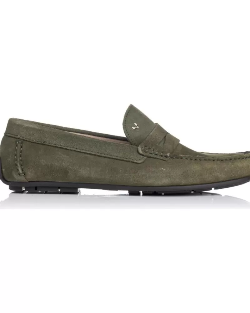 Man MARTINELLI Man Shoes Zapatos De Sport 1411 Kaki Verde