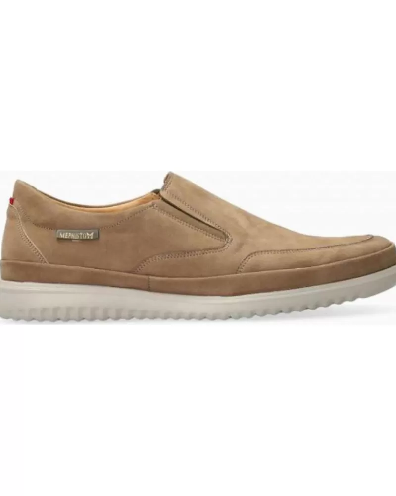 Man MEPHISTO Man Shoes Mocasines Twain Hazelnut