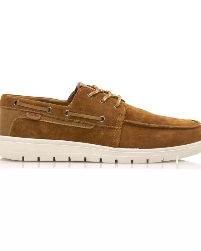 Man MTNG Man Shoes Zapato Piel Cordon Denver Mustang Negro