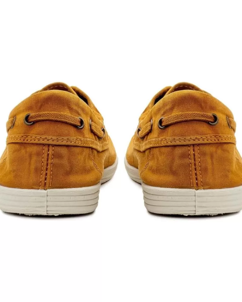 Man NATURAL WORLD Man Shoes 303E H - 48 Old Elbrus Nautico Enzimati Cuero