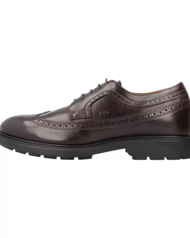 Man NERO GIARDINI Man Shoes I303001Ue Zapato Kenia Marron