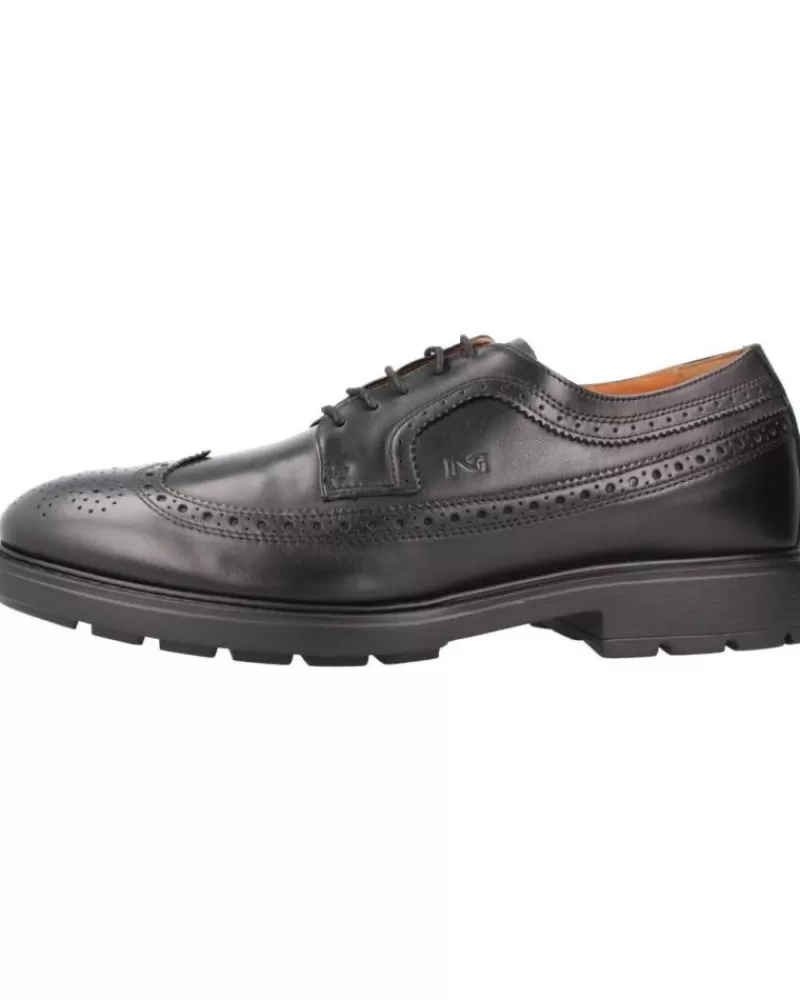 Man NERO GIARDINI Man Shoes Zapato Kenia Negro