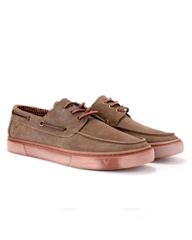 Man WALK IN PITAS Man Shoes Mylos I Nautico Hombre De Kaki