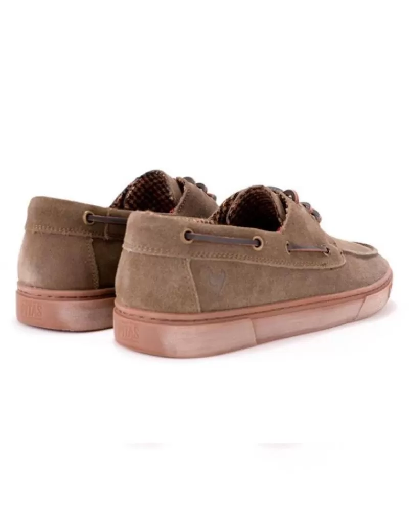 Man WALK IN PITAS Man Shoes Mylos I Nautico Hombre De Kaki