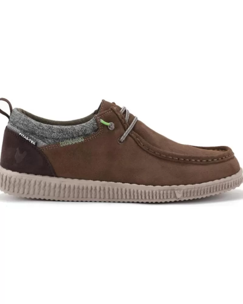 Man WALK IN PITAS Man Shoes Wp150 Pau Kaki
