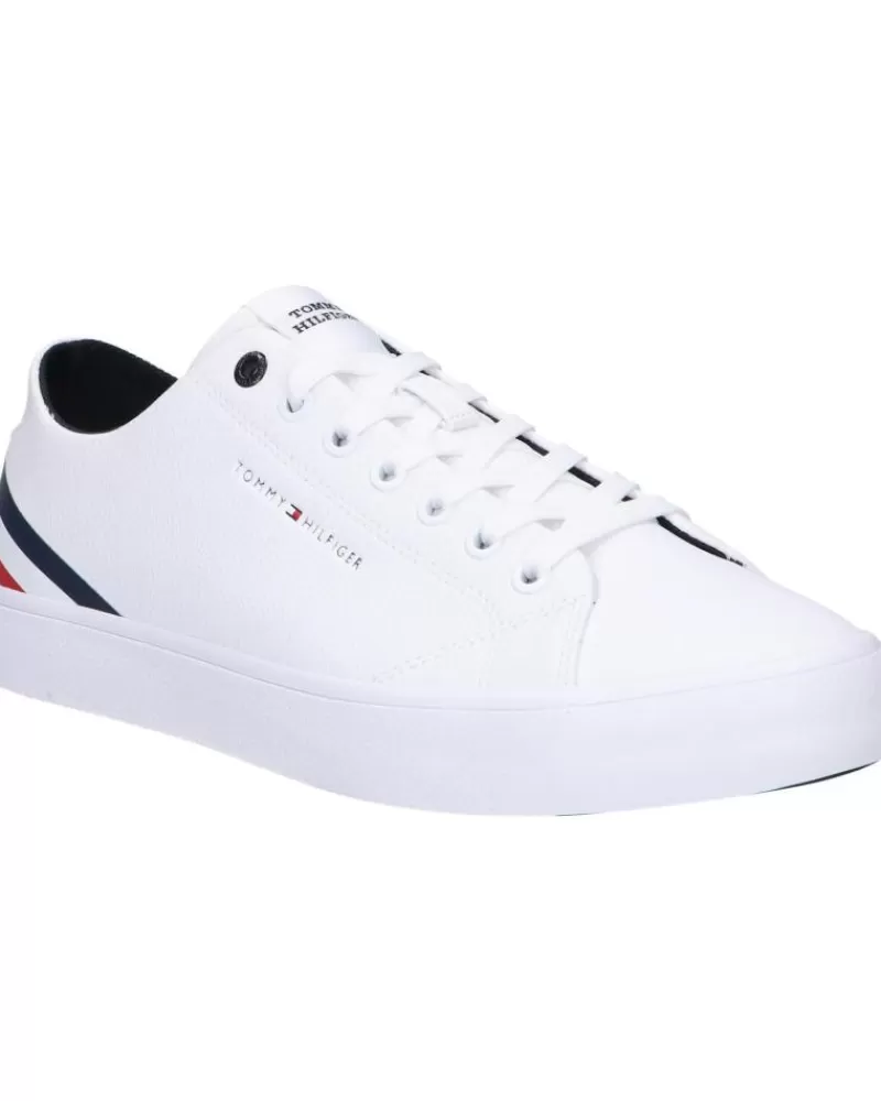 Man TOMMY HILFIGER Man Fm0Fm04778 Th Hi Vulc Core Ybs White