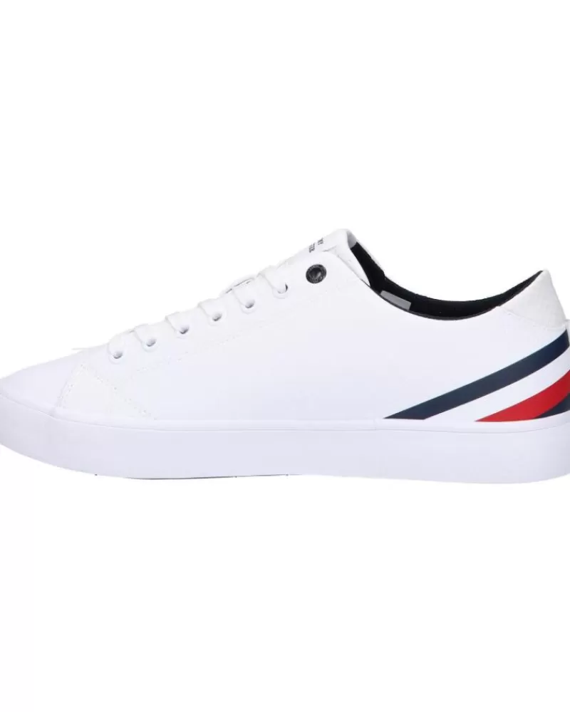 Man TOMMY HILFIGER Man Fm0Fm04778 Th Hi Vulc Core Ybs White