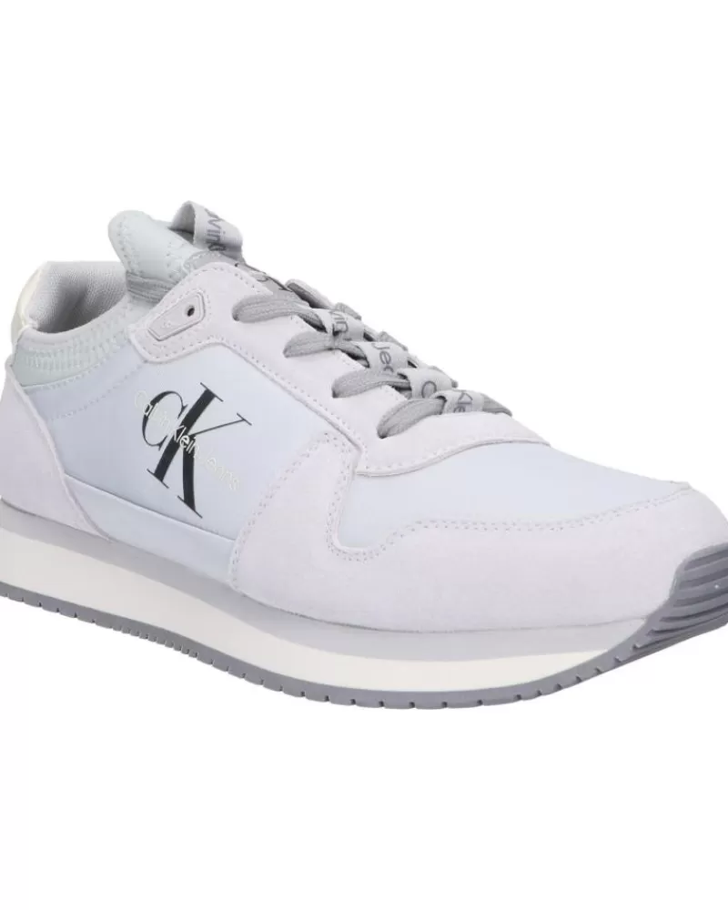 Man CALVIN KLEIN Man Zapatillas Deporte Ym0Ym00553 Sock Laceup Psx Oyster Mushroom