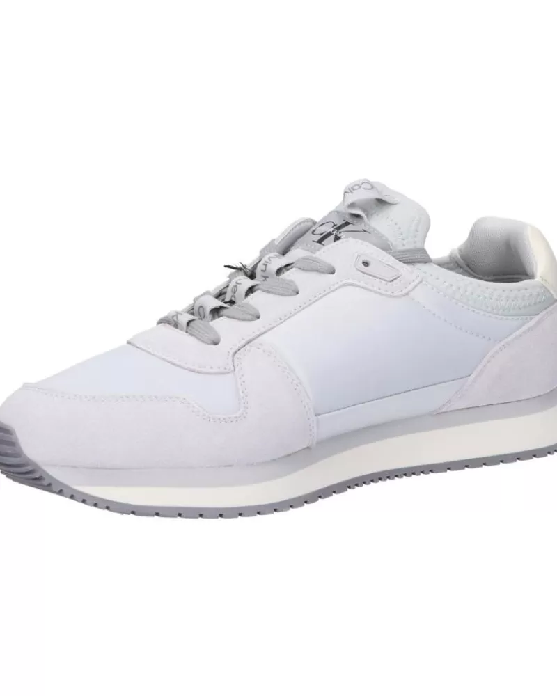 Man CALVIN KLEIN Man Zapatillas Deporte Ym0Ym00553 Sock Laceup Psx Oyster Mushroom