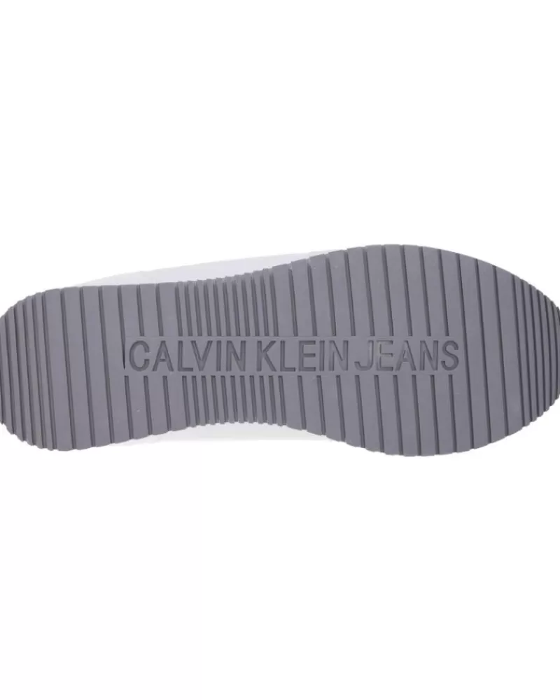 Man CALVIN KLEIN Man Zapatillas Deporte Ym0Ym00553 Sock Laceup Psx Oyster Mushroom