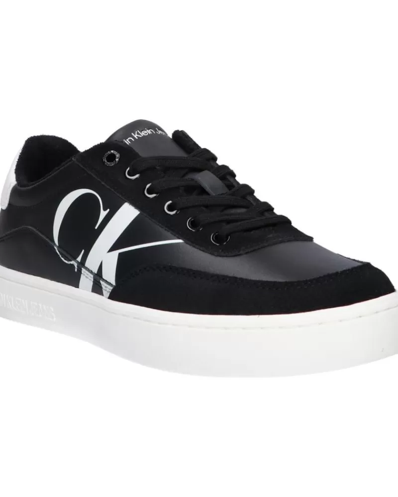 Man CALVIN KLEIN Man Zapatillas Deporte Ym0Ym00713 Classic Cupsole Beh Black-Bright White