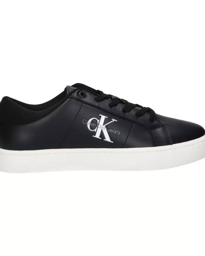 Man CALVIN KLEIN Man Zapatillas Deporte Ym0Ym00864 Classic Cupsole 0Gm Black-Bright White