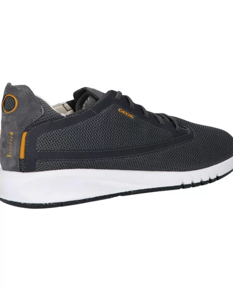 Man GEOX Man Zapatillas Deporte U047Fd 0005Q U Aerantis C9004 Anthracite