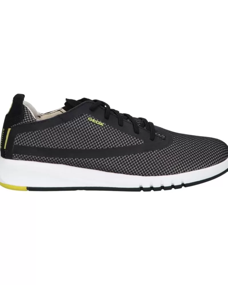 Man GEOX Man Zapatillas Deporte U047Fd 0007T U Aerantis C0043 Grey-Black