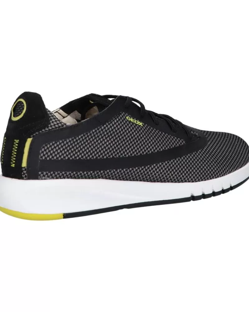 Man GEOX Man Zapatillas Deporte U047Fd 0007T U Aerantis C0043 Grey-Black
