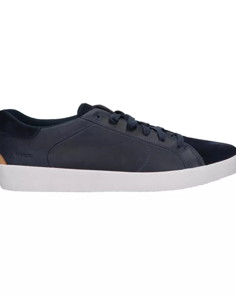 Man GEOX Man Zapatillas Deporte U156Ha 0Ff22 U Warley C4002 Navy