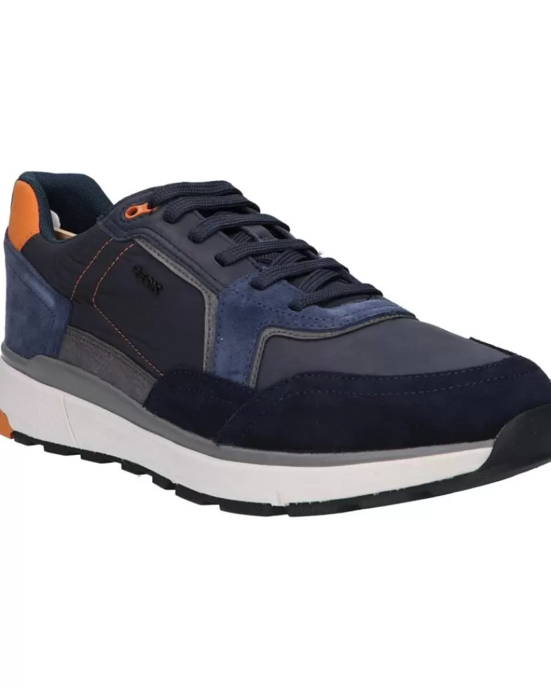 Man GEOX Man Zapatillas Deporte U16Dqa 022Fu U Dolomia C0659 Navy-Orange