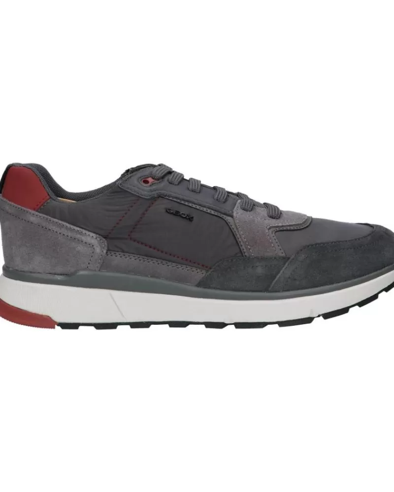 Man GEOX Man Zapatillas Deporte U16Dqa 022Fu U Dolomia C9A7M Anthracite-Dk Red