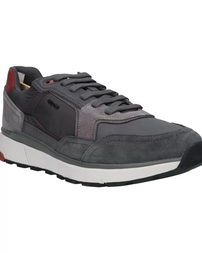 Man GEOX Man Zapatillas Deporte U16Dqa 022Fu U Dolomia C9A7M Anthracite-Dk Red