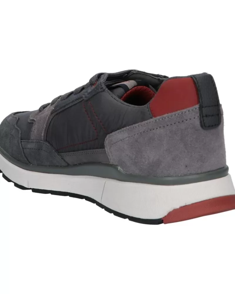 Man GEOX Man Zapatillas Deporte U16Dqa 022Fu U Dolomia C9A7M Anthracite-Dk Red