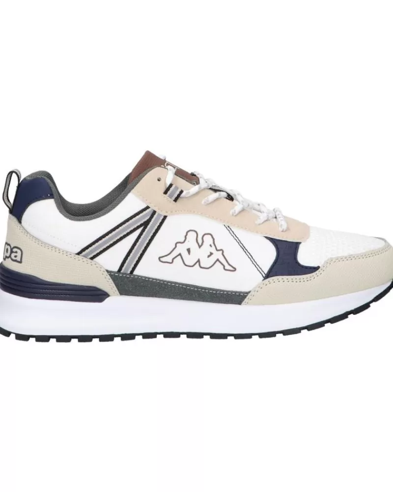 Man KAPPA Man Zapatillas Deporte 331C8Fw Antor A8F White-Beige Grey-Blue Marine