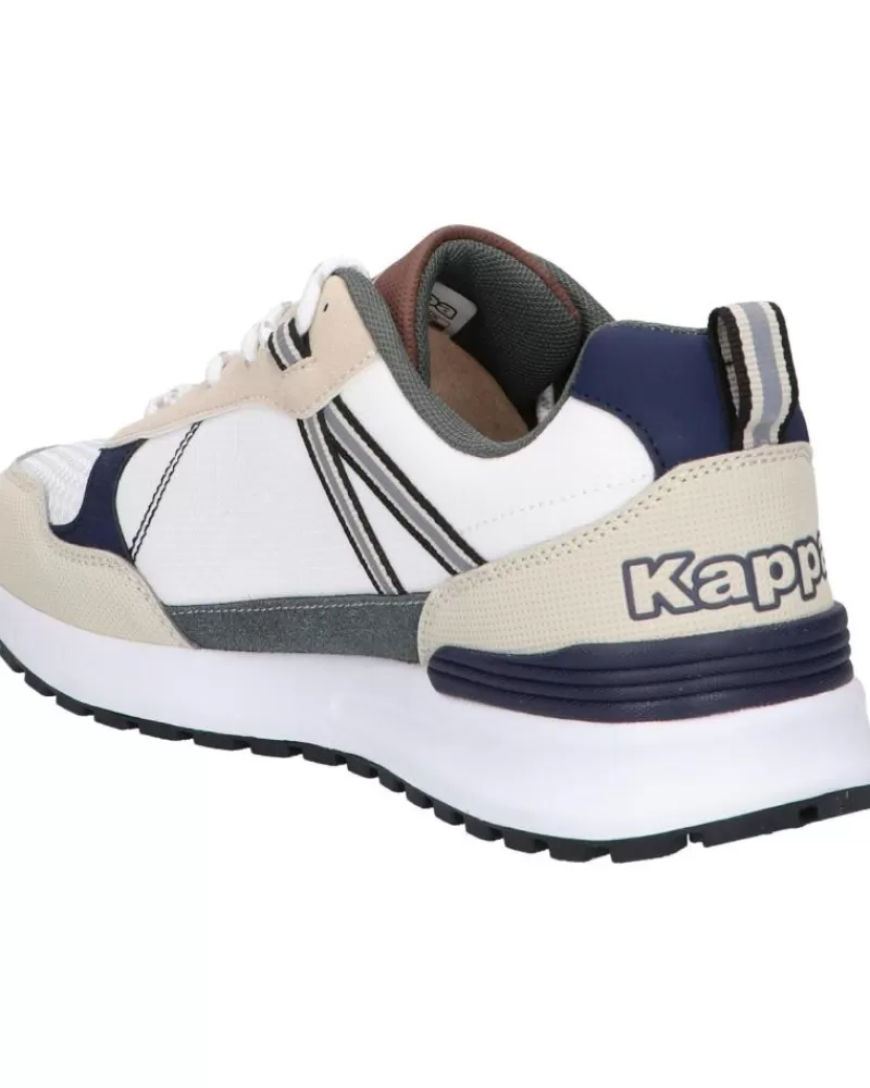 Man KAPPA Man Zapatillas Deporte 331C8Fw Antor A8F White-Beige Grey-Blue Marine