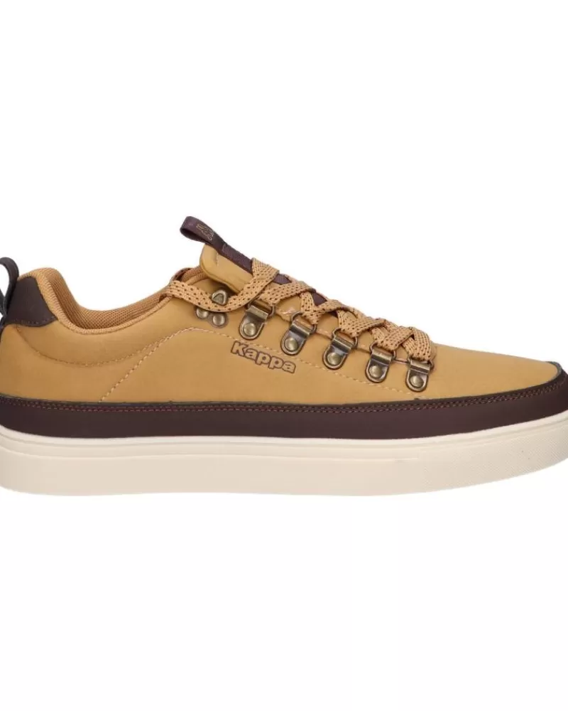 Man KAPPA Man Zapatillas Deporte 351E3Ww Lacedelli A0X Yellow Tan-Brown