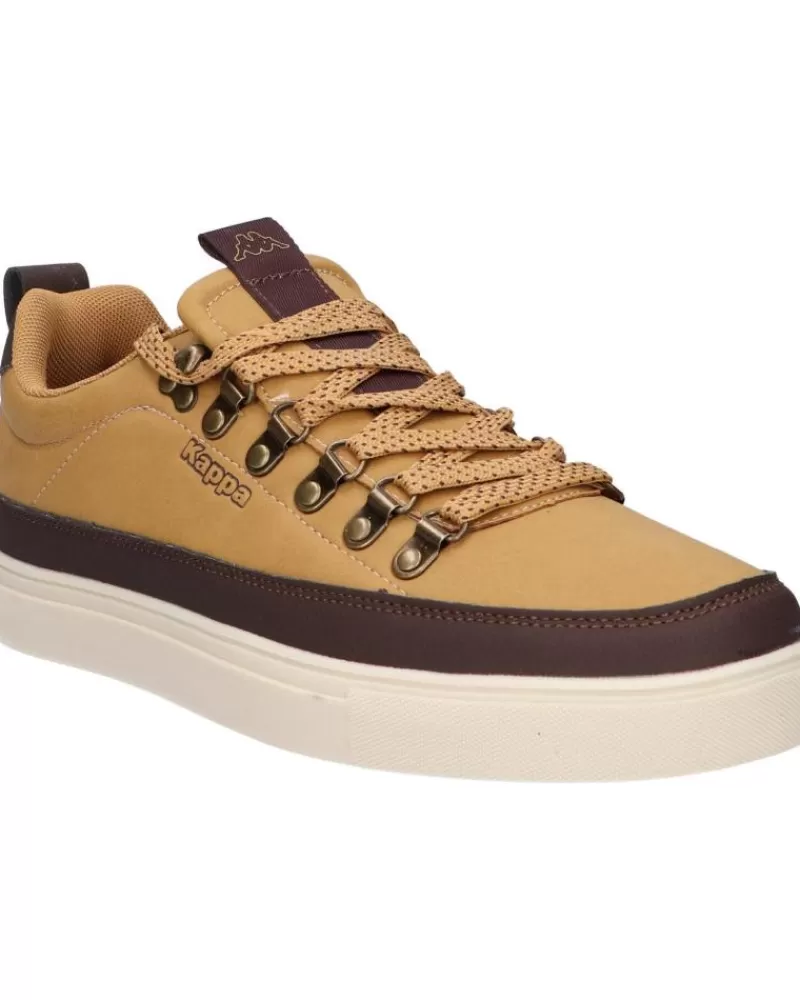 Man KAPPA Man Zapatillas Deporte 351E3Ww Lacedelli A0X Yellow Tan-Brown