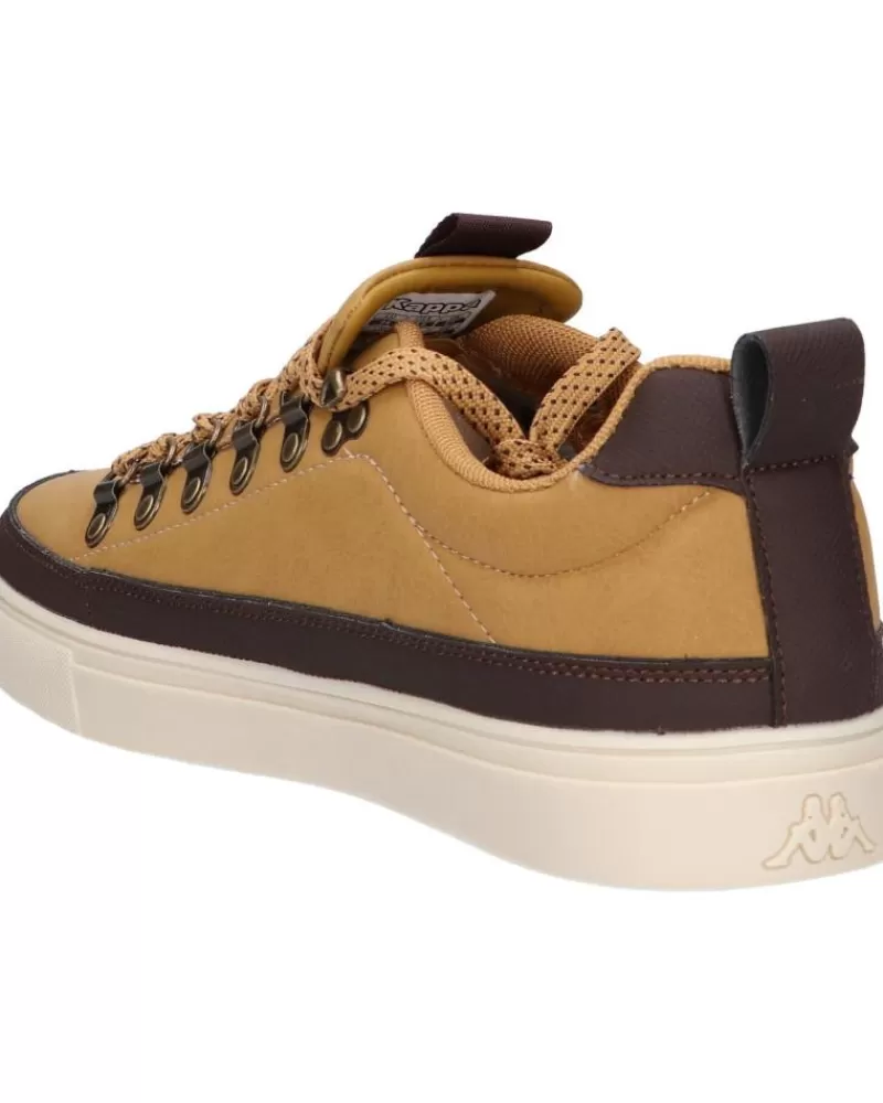 Man KAPPA Man Zapatillas Deporte 351E3Ww Lacedelli A0X Yellow Tan-Brown