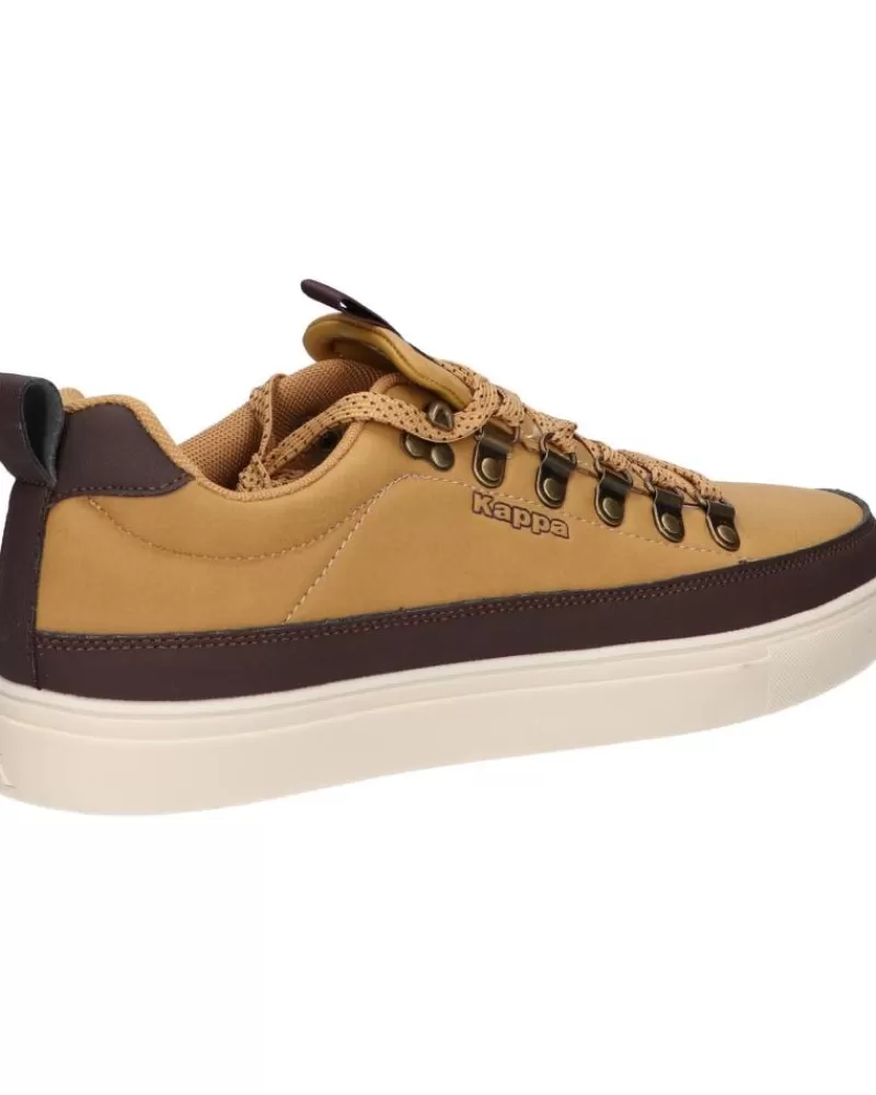 Man KAPPA Man Zapatillas Deporte 351E3Ww Lacedelli A0X Yellow Tan-Brown