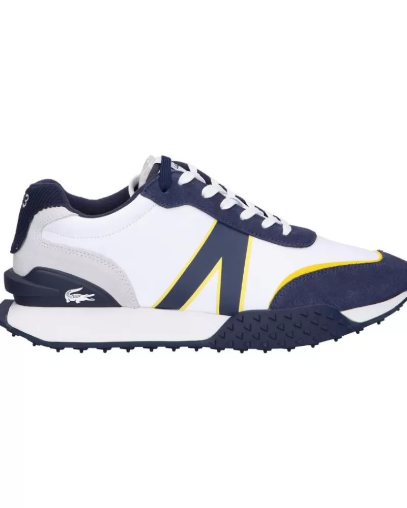Man LACOSTE Man Zapatillas Deporte 46Sma0100 L-Spin Deluxe 042 Wht-Nvy