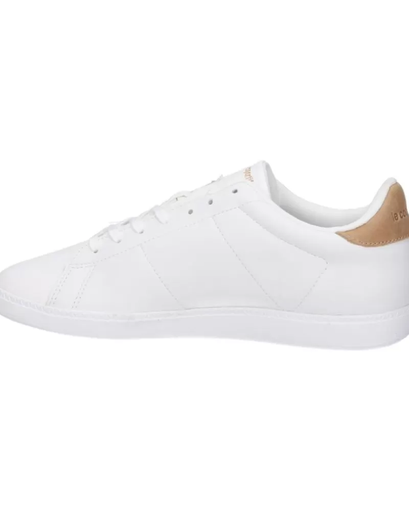 Man LE COQ SPORTIF Man Zapatillas Deporte 2320371 Courtset Optical White-Tan