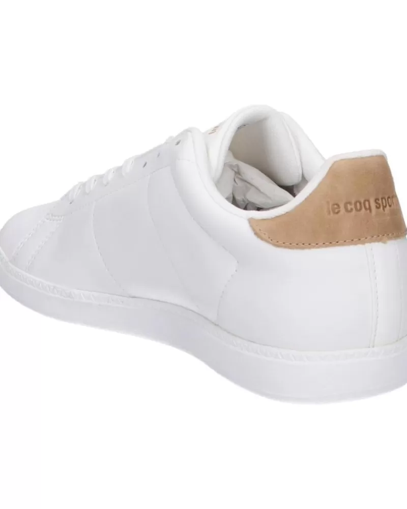 Man LE COQ SPORTIF Man Zapatillas Deporte 2320371 Courtset Optical White-Tan