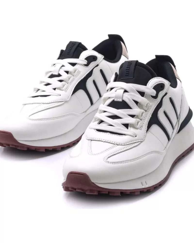 Man MTNG Man Zapatillas Deporte Mustang Sneaker Para Hombre 84293 Blanco