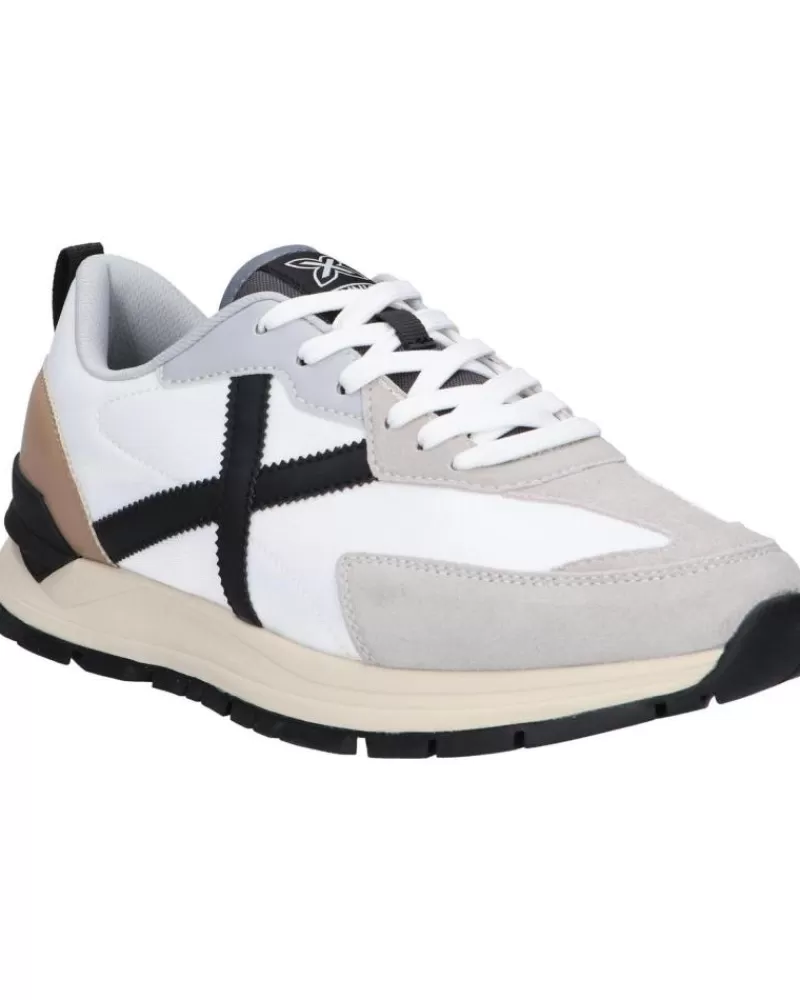 Man MUNICH Man Zapatillas Deporte 8832009 Versatile Blanco - Gris
