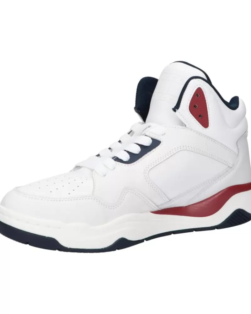 Man TOMMY HILFIGER Man Zapatillas Deporte Em0Em01318 Basket Mid Top 0G1 Rwb