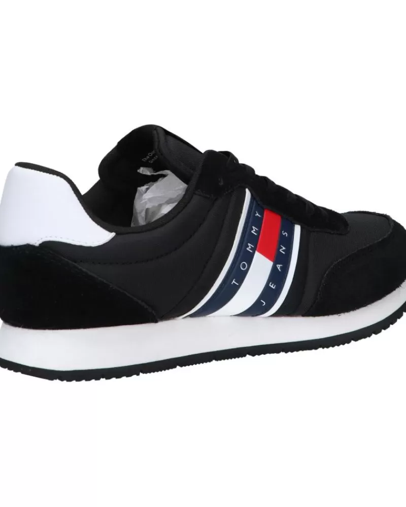 Man TOMMY HILFIGER Man Zapatillas Deporte Em0Em01351 Runner Casual Ess Bds Black